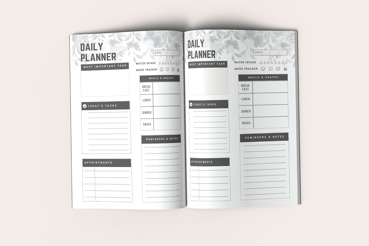 2024 Daily, Weekly & Monthly Planner, a Templates & Theme by KDPISH (Photo 4 of 5)