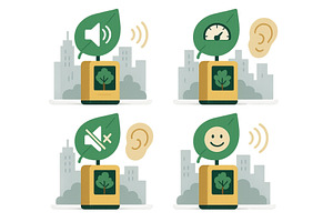 Creative urban soundscape design, a Technology Illustration by ZinetroN