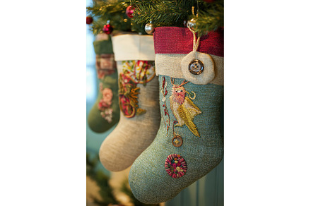 Handmade Christmas Stockings With, a Holiday Photo by Lermont51