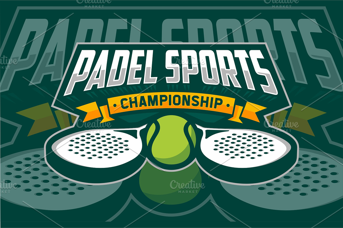 Padell tournament logo design, a Branding & Logo Template by swarnstudio (Photo 3 of 3)