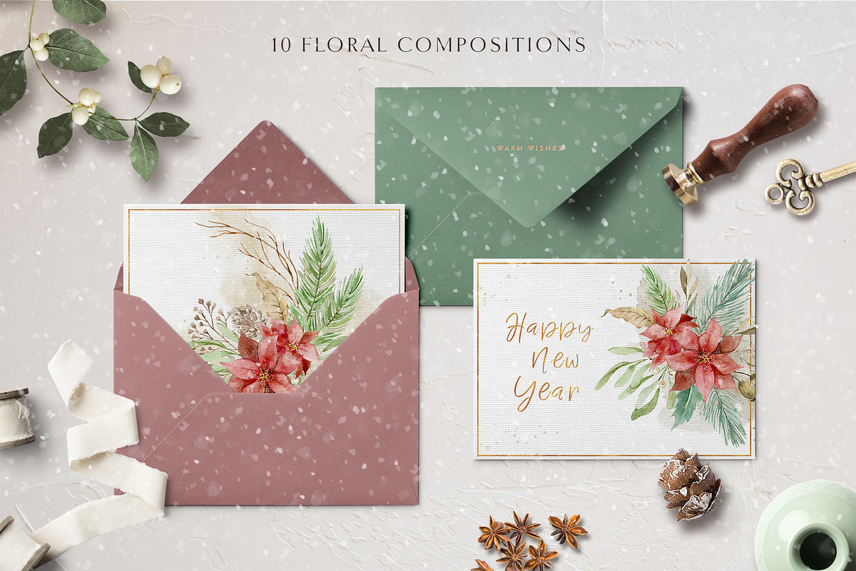 WINTER & CHRISTMAS bundle, an Animal Illustration by long summer (Photo 48 of 61)