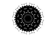 Artistic Mandala Vector Collection, a Decorative Illustration by NJ Himel (Thumbnail 95 of 101)