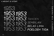 LOVES - Classy Sans Family, a Sans Serif Font by MLKWSN (Thumbnail 4 of 13)