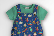Baby Unisex Shortall Set Mockup, a Hoody Mockup by Nora Gad (Thumbnail 10 of 16)