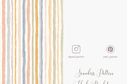 Kids Vintage Stripes Seamless Patter, a Pattern Graphic by Pati Charm Studio (Thumbnail 5 of 7)