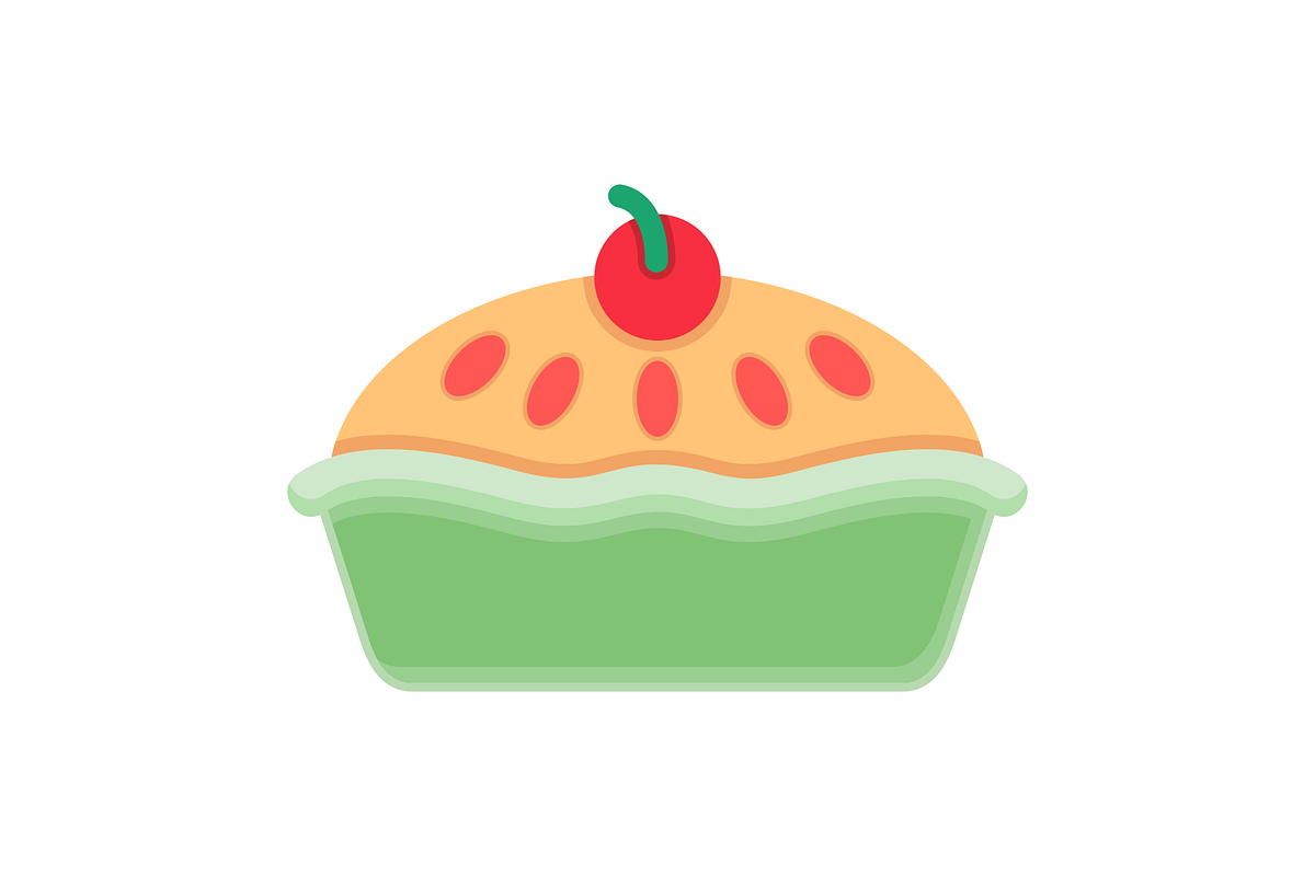 Apple Pie Illustration Icon, an Icon by Pexelpy (Photo 2 of 2)