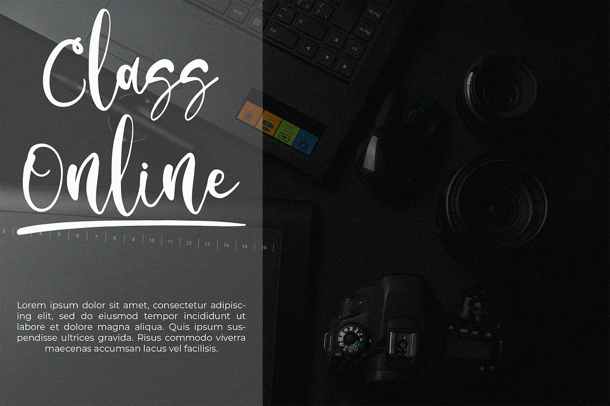 Millea Dilane Script Font, a Script Font by NTC Graphic (Photo 3 of 7)