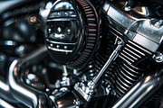 31 Motorcycle engines, a Transportation Photo by Handmadefont (Thumbnail 19 of 33)