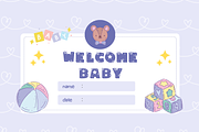Starlight Y2K Display Font + Bonus, a Sans Serif Font by Babymimiart (Thumbnail 2 of 19)
