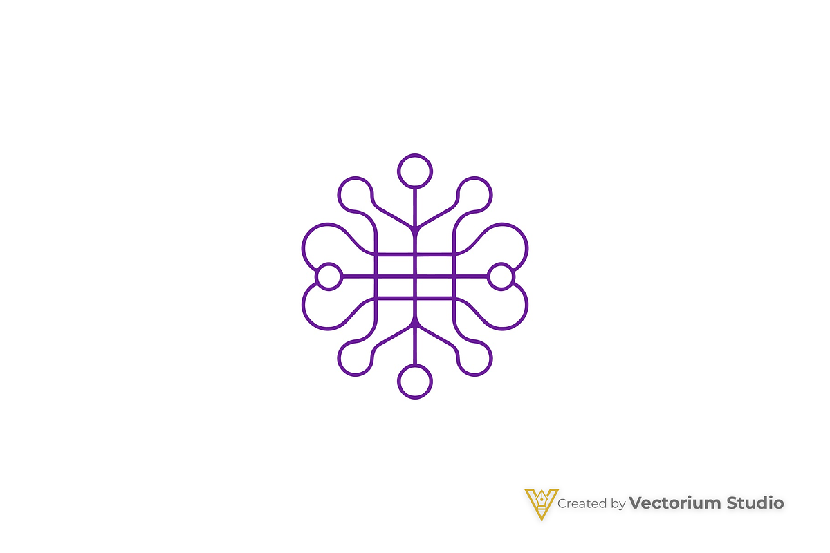 Abstract Network Logo, a Branding & Logo Template by Vectorium Studio (Photo 9 of 16)