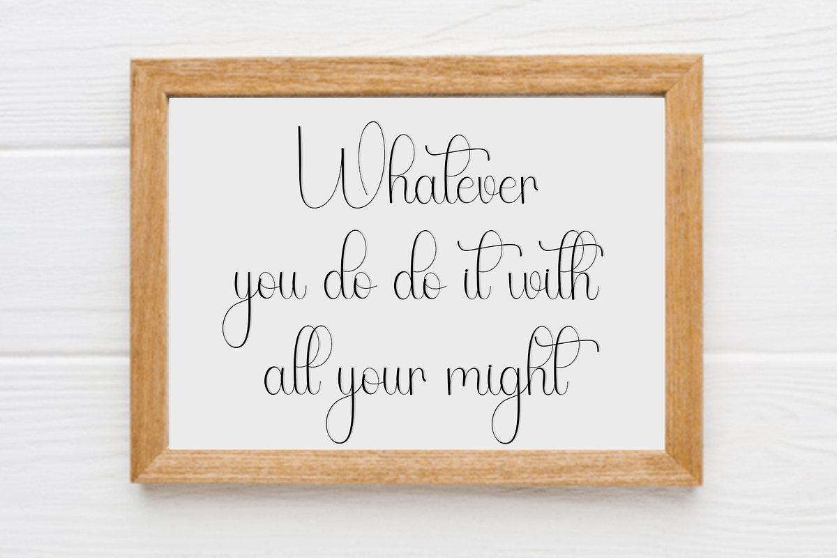 Elegant Magnolia, a Handwritten Font by FreshTypeINK (Photo 2 of 8)
