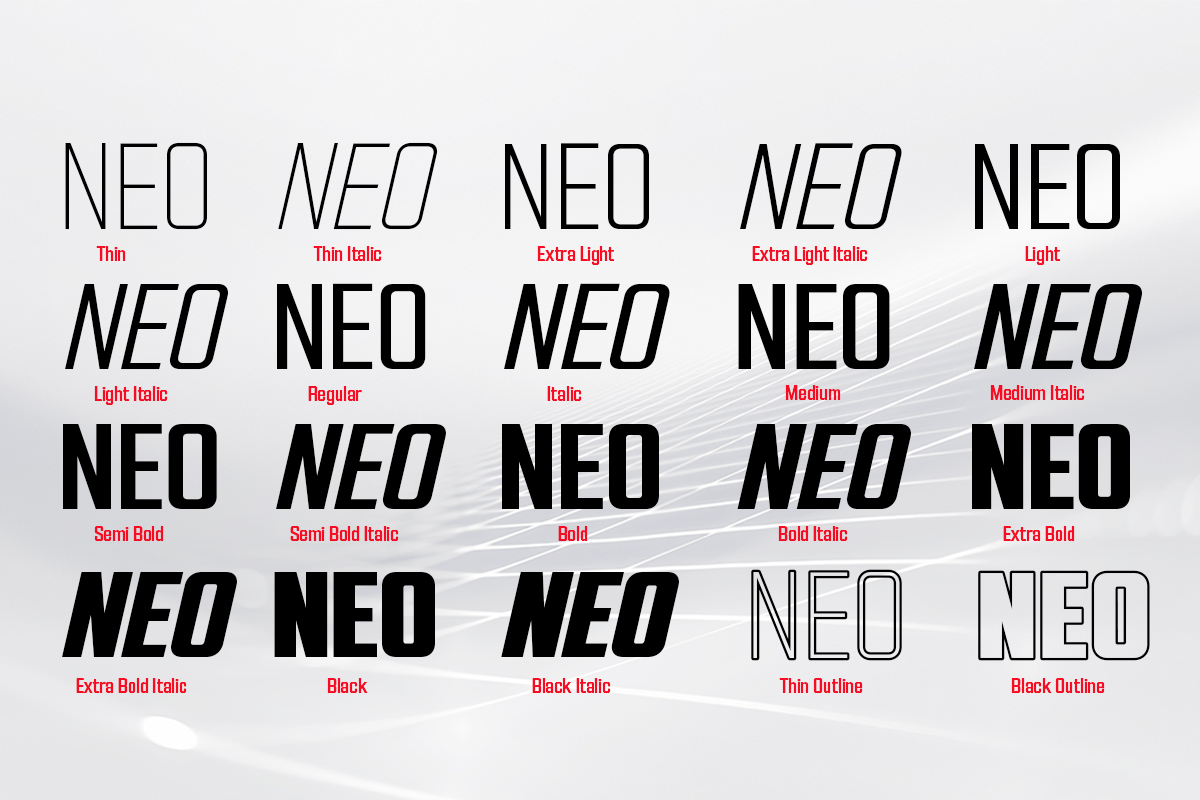 FX Neofara, a Sans Serif Font by Differentialtype (Photo 4 of 10)