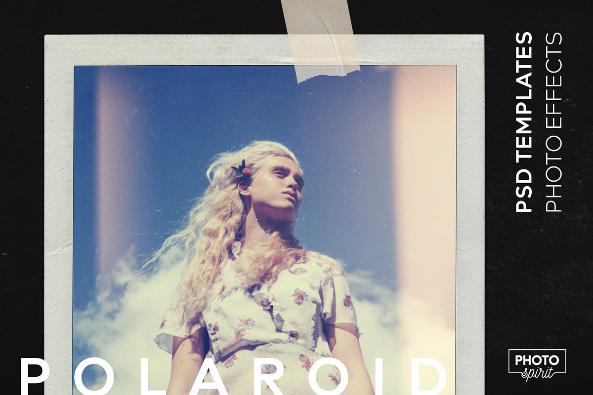 Polaroid Photo Effects & Overlays, a Preset Add-On by PhotoSpirit (Photo 1 of 9)