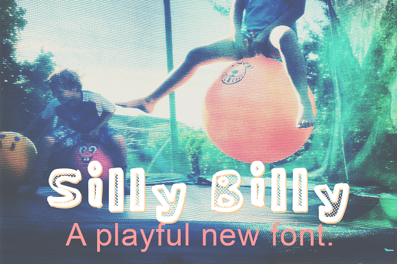 Silly Billy - A Fun Hand Font preview 6