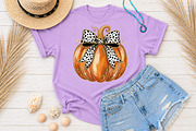 Dalmatian Dot Bow Pumpkin PNG, a Seasonal Illustration by Rose Art (Thumbnail 4 of 7)