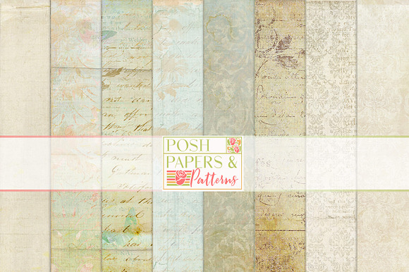 Vintage Scrapbook Paper Patterns preview 5