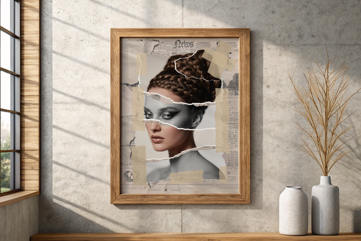 Torn Paper Cut Photo Template, an Action Add-On by MRI STUDIO (Photo 12 of 34)