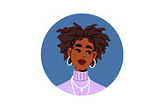 Diverse young women avatars set, a Person Illustration by PaperTrident (Thumbnail 3 of 15)