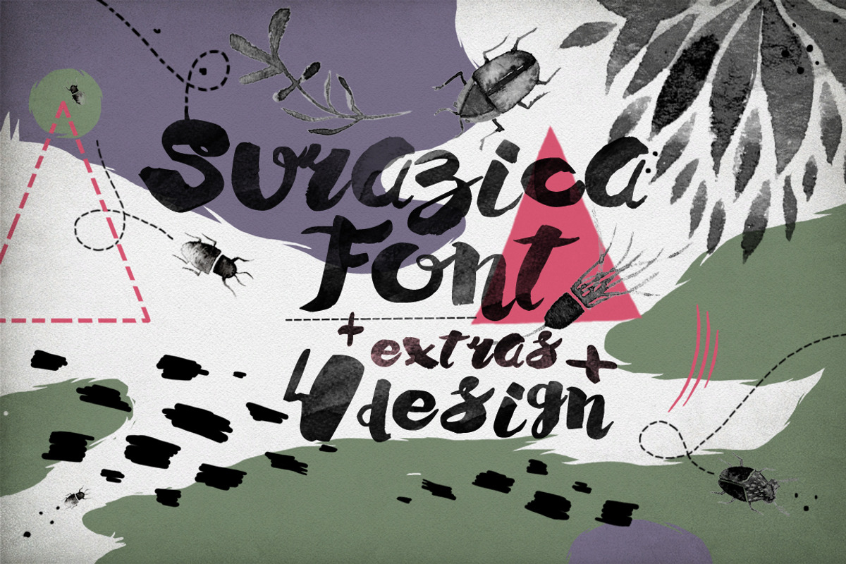Surazica Font+4 Design