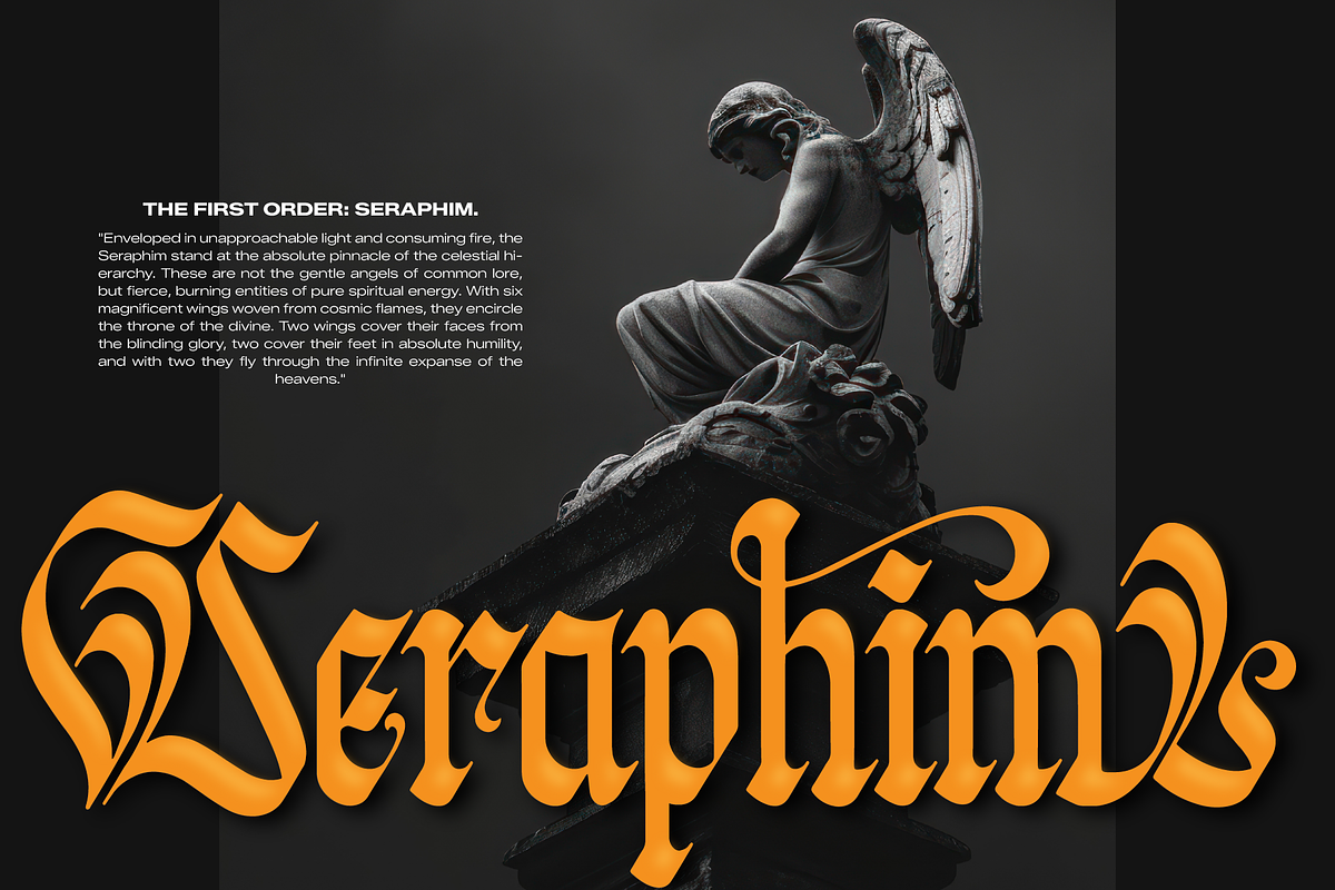 Welgard | Black Metal Font, a Blackletter Font by Denustudios (Photo 6 of 12)