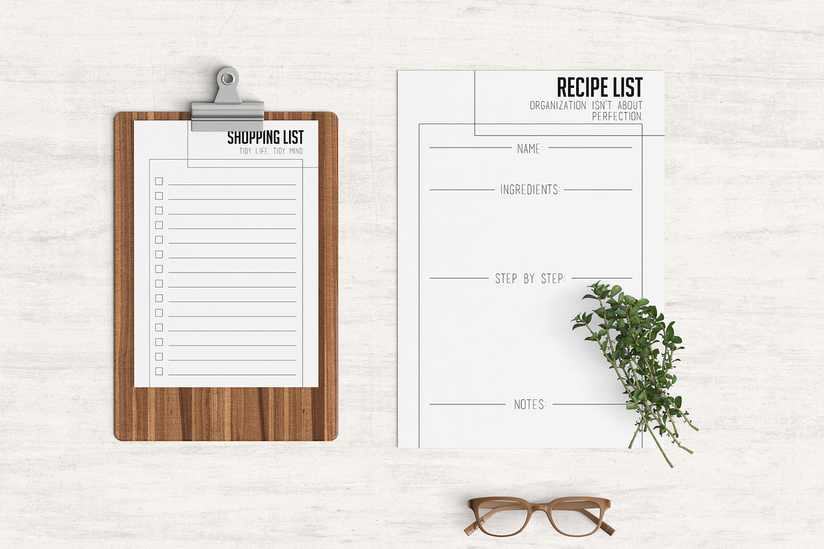 BUNDLE: 4 Styles Planners, a Stationery Template by Outline Design (Photo 8 of 12)