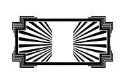 Art Deco Frame SVG Bundle, an Illustration by Creativeshirt (Thumbnail 4 of 31)