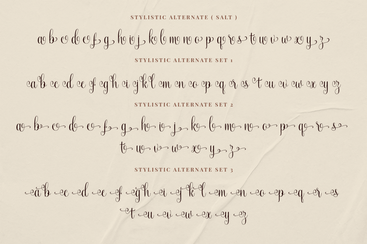 APOC - Maheera Bright Font, a Script Font by a Piece of Cake (Photo 17 of 20)