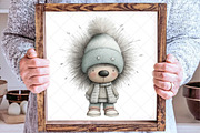 Watercolor Nursery Animals Clipart, an Illustration by SinaCreation (Thumbnail 6 of 7)