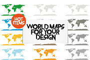 World map, a Background Graphic by Janoj's Store (Thumbnail 1 of 2)
