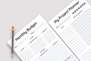 Canva Business Planner Bundle Pack, a Stationery Template by Design Zone (Thumbnail 4 of 8)
