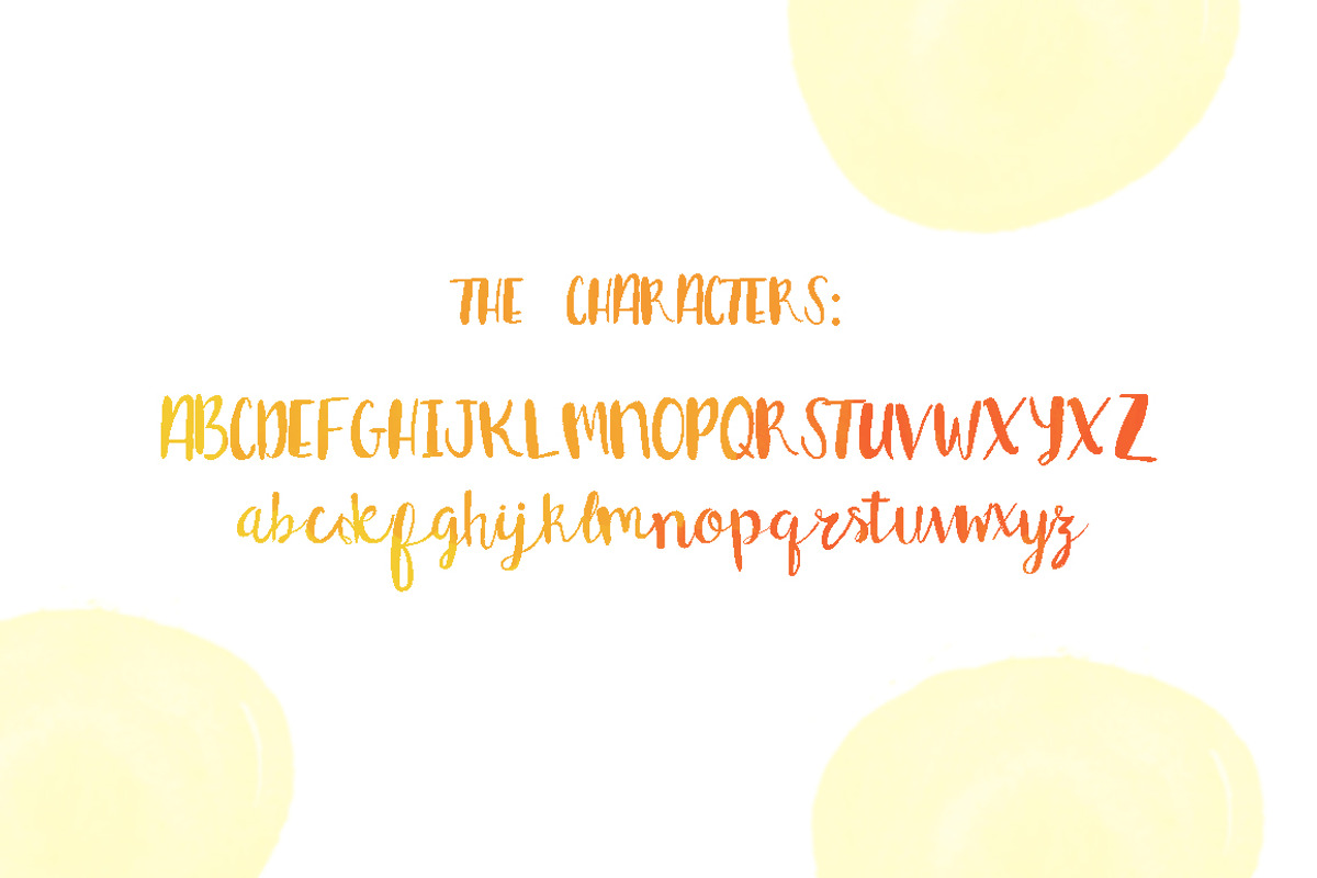 Tallulah Brush Font preview 2