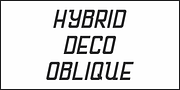 Hybrid Deco JNL, a Font by Jeff Levine Fonts (Thumbnail 4 of 5)