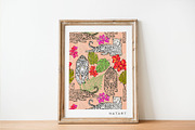 Jungle life pattern design, a Pattern Graphic by NatArt (Thumbnail 4 of 4)