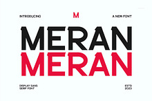 Meran - Modern Sans Serif