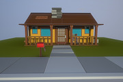Low Poly Old house, an Architecture 3D Model by Midgardians (Thumbnail 8 of 13)