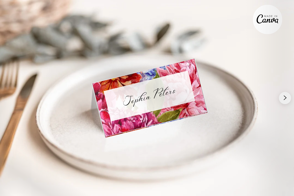 Minimalist Floral Wedding Invite -F5, an Invitation Template by YeeqsWedding (Photo 7 of 9)