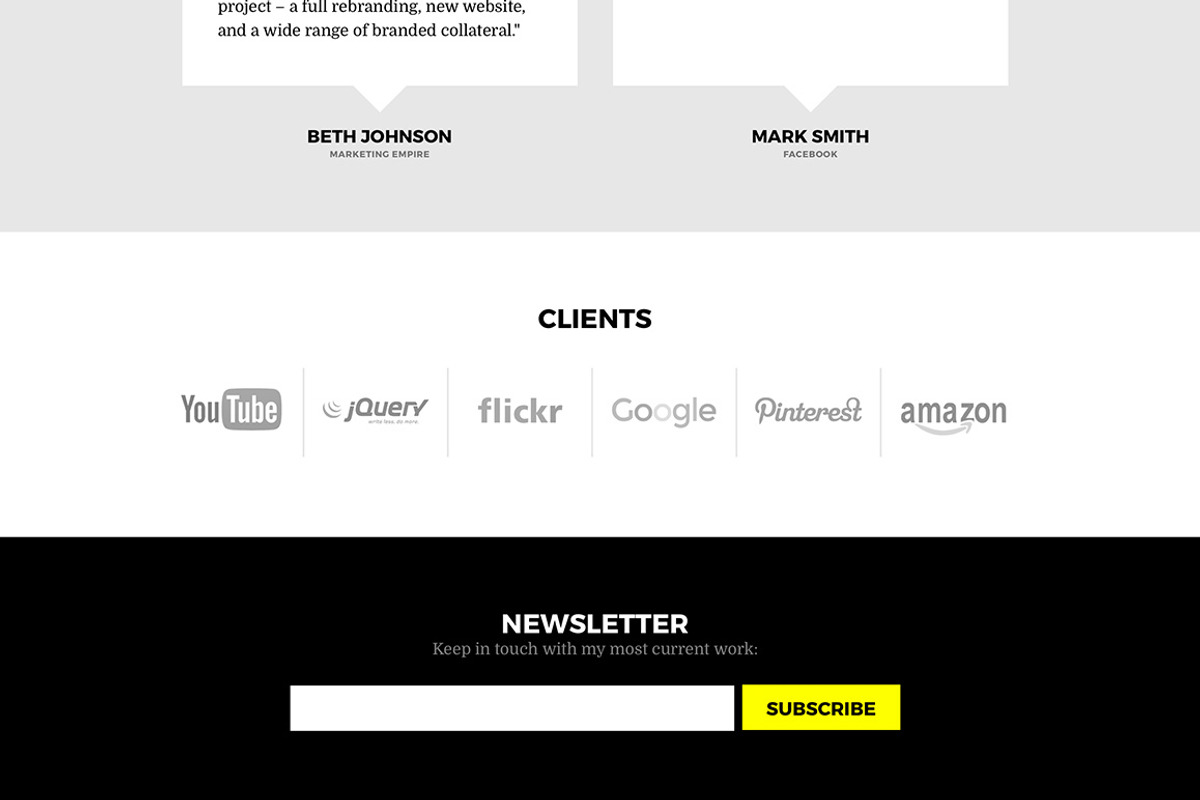 Résumé Tumblr Theme, a Websites & App Template by Themelantic (Photo 4 of 5)