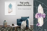 Minerals Watercolor, an Illustration by Soir Creative (Thumbnail 6 of 8)