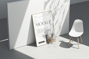 Poster And Photo Frame Mockup