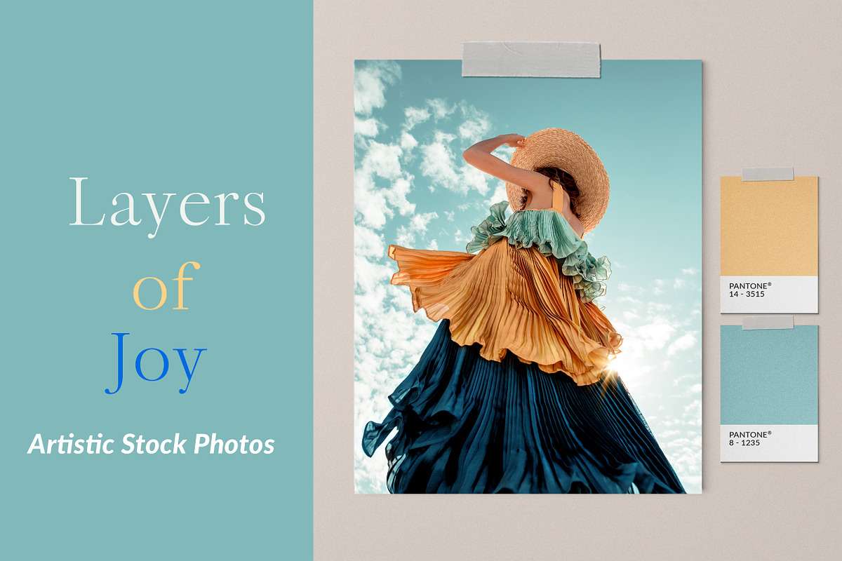 Layers of Joy Stock Photo, a Beauty & Fashion Photo by Munopia (Photo 1 of 2)