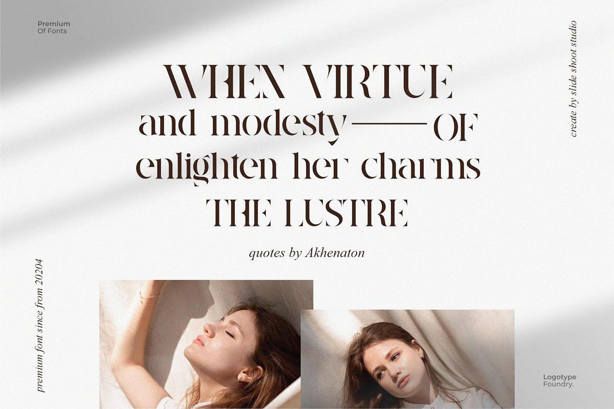 Vistera || Stencil Serif Font, a Serif Font by Idea Studio (Photo 3 of 10)