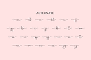 Welcome | Script Font, a Handwritten Font by Scratchones (Thumbnail 8 of 9)