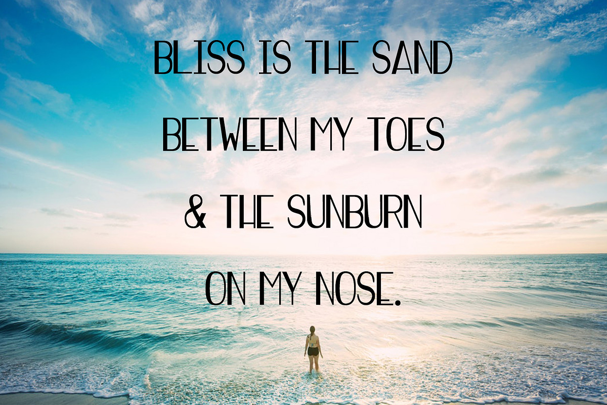 Miami Vibes Sans, a Sans Serif Font by Beck McCormick (Photo 5 of 7)