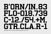 Bombehond 1993, a Sans Serif Font by OWL KING (Thumbnail 6 of 9)