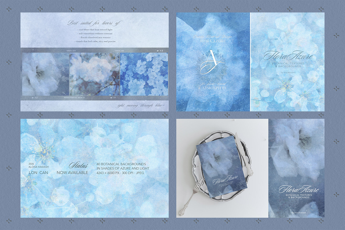 Flora Bundle - Floral Backgrounds, a Background Graphic by alonahaidash (Photo 15 of 24)