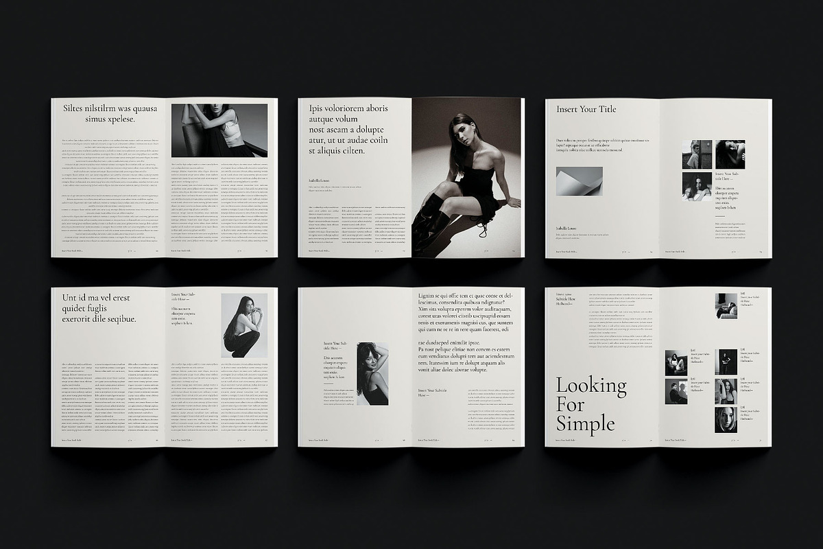 Editorial Magazine & Book Layout, a Magazine Template by Olion Lora (Photo 12 of 13)