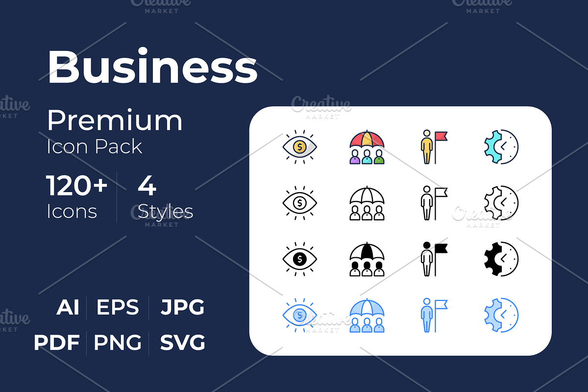 Business Management icons set, an Icon by Vector Squad (Photo 1 of 5)