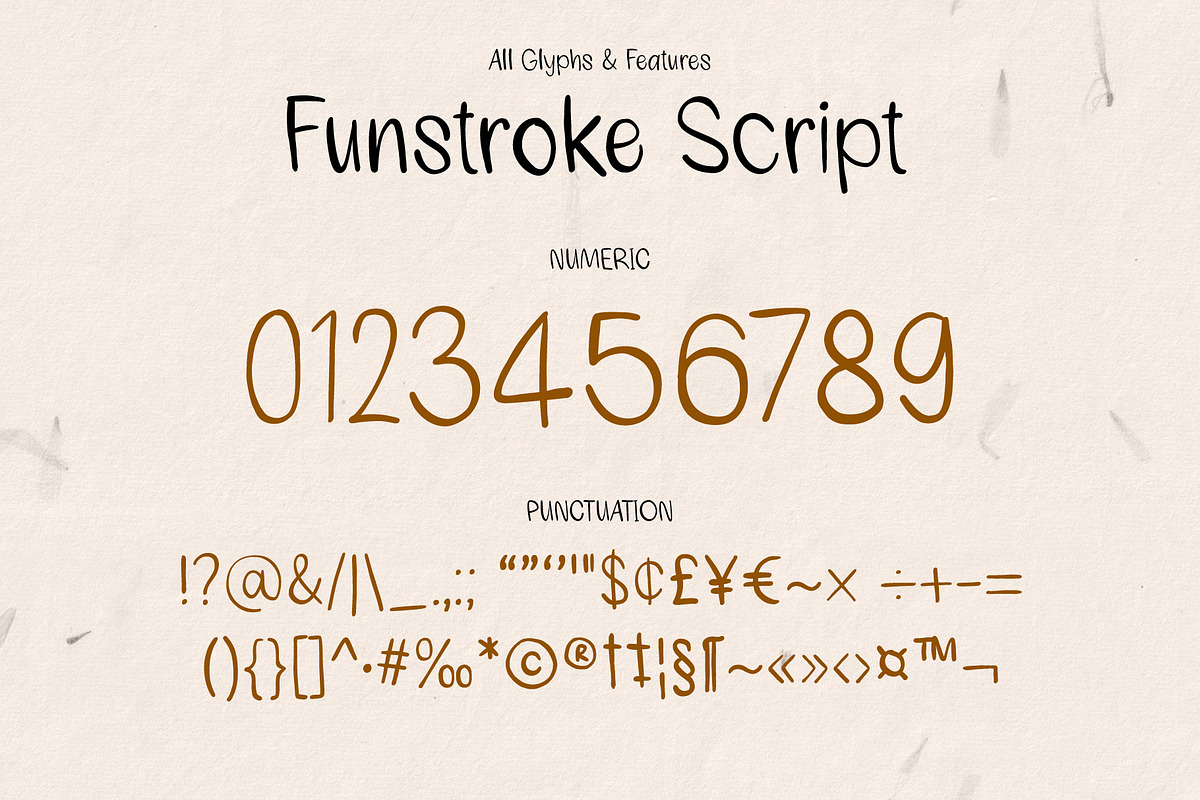Funstroke, a Handwritten Font by BBtypeStudios (Photo 9 of 13)
