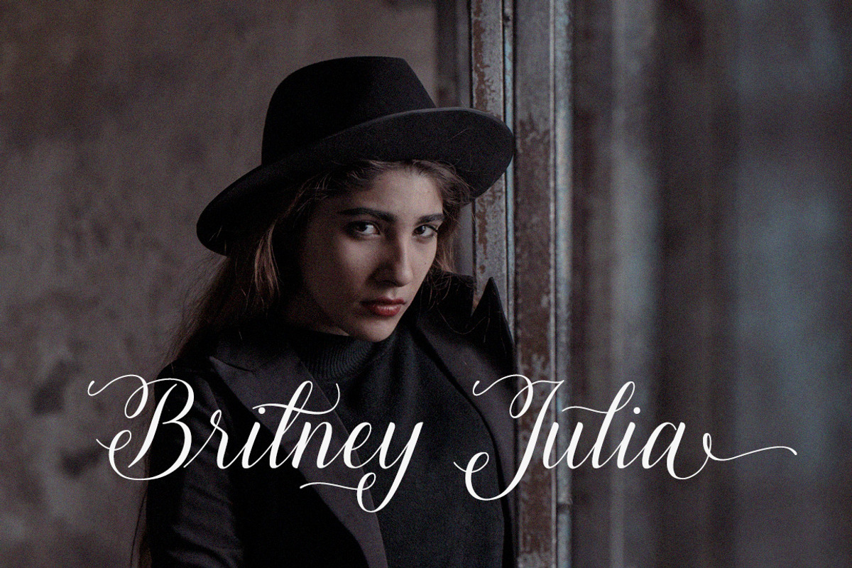 Lovely Girl - A Chic Script, a Script Font by Heinzel Std (Photo 9 of 13)