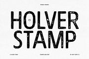 CS Holver Stamp, a Sans Serif Font by Craft Supply Co. (Thumbnail 1 of 8)